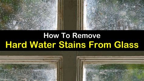 How to Clean Hard Water Stains from Glass: A Journey Through Unconventional Wisdom